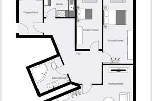 Modernes Wohnjuwel in Oberhausen Königshardt: 3 Zimmer mit Klimaanlage & Design-Küche