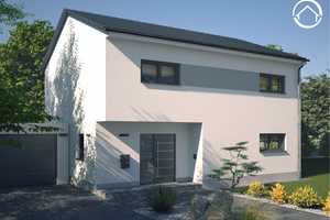 Bad Nauheim: Neubau eines modernen Einfamilienhauses in KFW 55 Qualität – Wetteraukreis – Vorschaubild 1