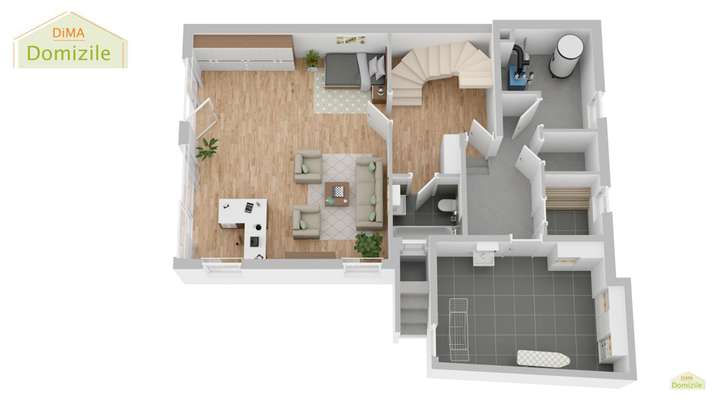 Grundriss Gartengeschoss