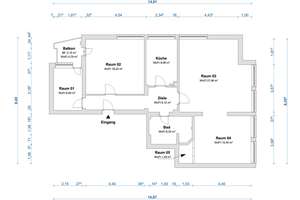 Findorff | Großzügige 3,5-Zimmer-Wohnung mit Balkon & Bremer Innenstadtnähe – Die vollständige Adresse der Immobilie erhältst du vom Anbieter., 28215 Findorff-Bürgerweide, Bremen – Vorschaubild 11
