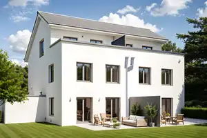 Neubau-Doppelhaushälfte: Modernes Wohnen, großzügig, ruhig - Stuttgart-Heumaden – Stuttgart – Vorschaubild 1