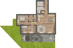 ** Exklusives Wohnen im Ingolstädter Süden – Erdgeschosswohnung mit großer Terrasse und Garten ** – Die vollständige Adresse der Immobilie erhältst du vom Anbieter., 85051 Südwest, Ingolstadt – Vorschaubild 21