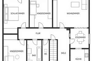 Gepflegtes Zweifamilienhaus mit Doppelgarage und großem Garten – Die vollständige Adresse der Immobilie erhältst du vom Anbieter., 71554 Weissach im Tal – Vorschaubild 19