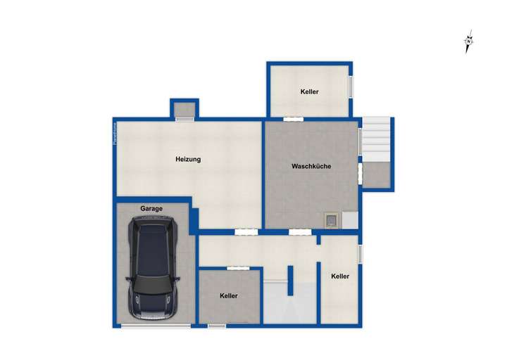 Grundriss Kellergeschoss