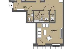 KRONSRODE | NEUBAU | Moderne 3-Zimmer-Wohnung mit Terrasse und Einbauküche (optional) – Rosalind-Franklin-Allee  20, 30539 Bemerode, Hannover – Vorschaubild 12