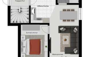 Bezugsfreie Zweizimmer-Erdgeschosswohnung in Oldenburg-Kreyenbrück – Die vollständige Adresse der Immobilie erhältst du vom Anbieter., 26133 Kreyenbrück, Oldenburg (Oldenburg) – Vorschaubild 12