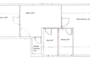 2,5-Zimmer-Dachgeschosswohnung in Jena, Nähe Fachhochschule – Buchaer Straße 8, 7745 Jena-Süd, Jena – Vorschaubild 2
