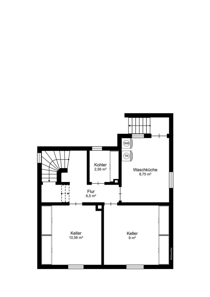 Grundriss Keller