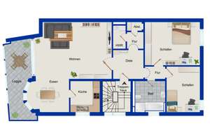 Top-Lage im Saarlandstraßenviertel: Attraktive 3,5 Zimmer-Wohnung mit Balkon und TG-Stellplatz – 44139 Ruhrallee, Dortmund – Vorschaubild 16