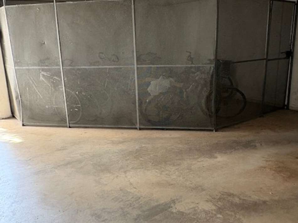 abschließbarer Fahrradraum