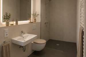 ERSTBEZUG | PROVISIONSFREI | Vollausgestattetes Design-Studio Prenzlauer Berg hell ruhig & Alexblick – Malmoerstr 28A, 10439 Prenzlauer Berg, Berlin – Vorschaubild 5