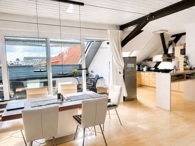 Gemütliche Dachgeschosswohnung mit sonniger Loggia