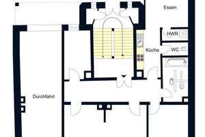 bezugsfreie 4-Zimmer-Erdgeschosswohnung in Leipzig-Schleußig – Die vollständige Adresse der Immobilie erhältst du vom Anbieter., 4229 Schleußig, Leipzig – Vorschaubild 12