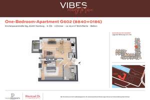 Hochwertige 2-Zimmerwohnung mit Balkon – Wentzel Dr. – Kirchenpauerstraße 15g, 20457 HafenCity, Hamburg – Vorschaubild 12