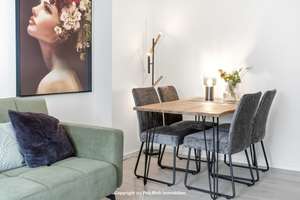 STADTJUWEL: Schicke vollmöbilierte 2-Zimmerwohnung in der Karlsruhe Südstadt mit Balkon – Die vollständige Adresse der Immobilie erhältst du vom Anbieter., 76137 Südstadt, Karlsruhe – Vorschaubild 4