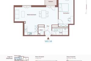 Provisionsfreie 2-Zimmer-Neubauwohnung mit Balkon und Aufzug – Berliner Straße 160, 10715 Wilmersdorf, Berlin – Vorschaubild 7