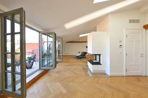 Erstbezug - Dachpalast "Rosa" - 4 Zimmer, Dachterrasse, Kamin, Klimaanlage - Fitness & Sauna ! – Thalkirchner Straße 80, 80337 Am alten südlichen Friedhof, München – Vorschaubild 22
