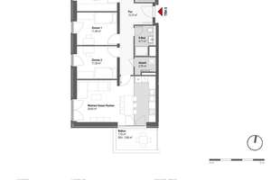 Sonnige Eckwohnung mit 4 Zimmern und 2 Bädern im hochwertigen Neubau – Niendorfer Weg 11-15, 22453 Groß Borstel, Hamburg – Vorschaubild 23
