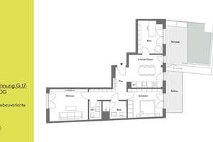 Hochwertig ausgestattete 3-Zi-Wohnung in Neubau-Ensemble in Neuhausen / Dachterrasse – Gabrielenstraße 5, 80636 St. Vinzenz, München – Vorschaubild 9