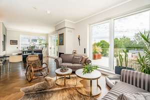 Penthouse am Wasser mit eigenem Bootssteg – E-Boot inklusive, Dachterrasse, Kamin, Klimaanlage – Lindenstraße 26, 12527 Schmöckwitz, Berlin – Vorschaubild 8