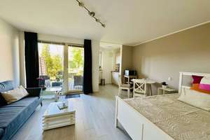 möbliertes Apartment mit großer Terrasse in Unterbilk zu vermieten – Die vollständige Adresse der Immobilie erhältst du vom Anbieter., 40219 Unterbilk, Düsseldorf – Vorschaubild 2