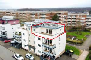 🏡 61 m² innen. 29 m² Dachterrasse. 2-Zimmer-Penthouse + Keller, Aufzug & Einbauküche in Meckenheim