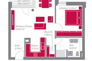 Charmante 2-Zimmer-Wohnung mit moderner Einbauküche – Hospitalstraße 19, 70174 Neue Vorstadt, Stuttgart – Vorschaubild 13