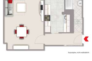 Große 1-Zimmer-Wohnung mit gehobener Ausstattung nahe Goethepark – Die vollständige Adresse der Immobilie erhältst du vom Anbieter., 13351 Wedding, Berlin – Vorschaubild 12
