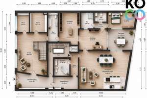 Wohnen & Arbeiten vereint – Exklusives Loft mit Gewerbeeinheit – Die vollständige Adresse der Immobilie erhältst du vom Anbieter., 40210 Stadtmitte, Düsseldorf – Vorschaubild 13