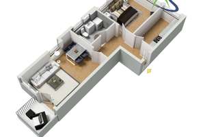 Perfekte Lage! Ruhige und lichtdurchflutete Zweizimmerwohnung im Dachgeschoss mit Westbalkon – 93051 Kumpfmühl-Ziegetsdorf-Neuprüll, Regensburg – Vorschaubild 21