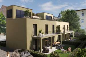 Exklusive Doppelhaushälfte mit Garten und Dachterrasse in der City – Die vollständige Adresse der Immobilie erhältst du vom Anbieter., 86159 Antonsviertel, Augsburg – Vorschaubild 1