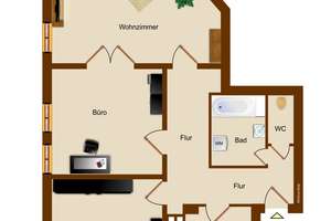 Tolle 3 Zimmer Mietwohnung (1.OG) in Stuttgart- West – Die vollständige Adresse der Immobilie erhältst du vom Anbieter., 70176 Rotebühl, Stuttgart – Vorschaubild 11