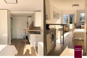 Nahe Killesberg | Attraktive 1 Zimmer Studio Wohnung mit Balkon in bevorzugter Lage +++ – Am Kräherwald 153, 70193 Kräherwald, Stuttgart – Vorschaubild 6