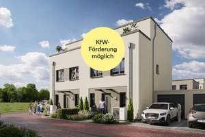 Doppelhaushälfte mit Dachstudio, Dachterrasse und Garage – Tourcoingstraße 6, 46240 Eigen, Bottrop – Vorschaubild 1