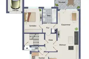 Attraktives Mehrfamilienhaus in bevorzugter Lage Frankfurts / Sachsenhausen-Süd mit Ausbaupotential – Frankfurt am Main – Vorschaubild 21