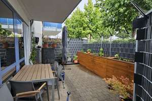 Moderne Erdgeschosswohnung – 110 m² – mit großer Terrasse,  barrierearm, in Neu-Ulm