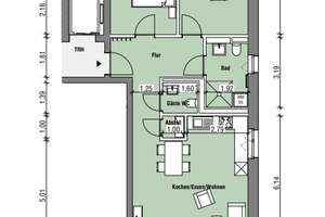 3-Zimmer-Wohnung mit Balkon und TG-Stellplatz in Münster-Gremmendorf – Die vollständige Adresse der Immobilie erhältst du vom Anbieter., 48167 Gremmendorf-West, Münster – Vorschaubild 16