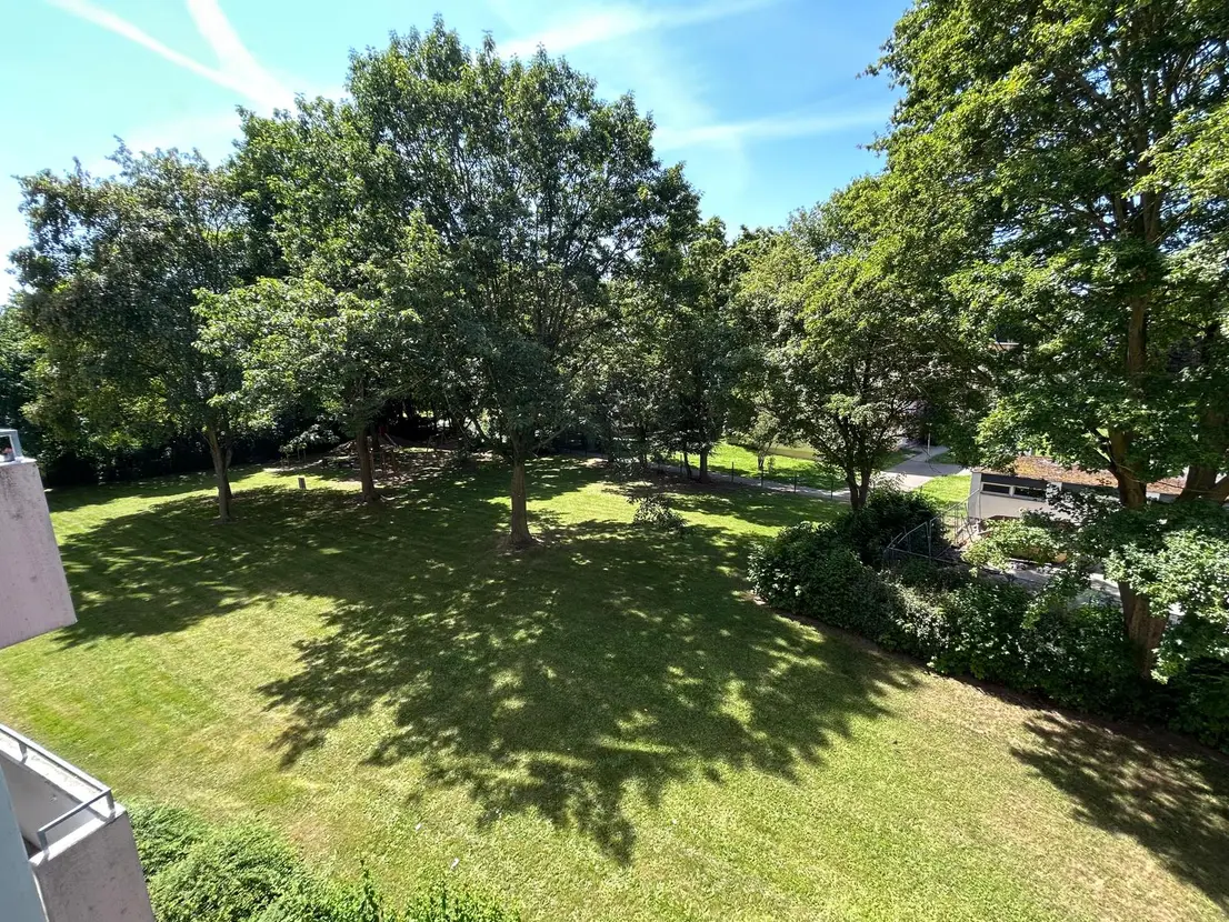 Ausblick vom Balkon