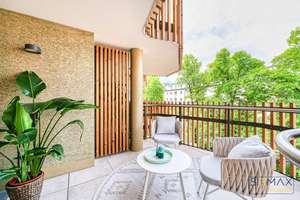 Wohnung Nr.53: Helle 1-Zimmer-Wohnung mit großzügigem, überdachten Balkon – zusätzlicher Wohnkomfort – Wagenbauerstraße 6, 81677 Parkstadt, München – Vorschaubild 1