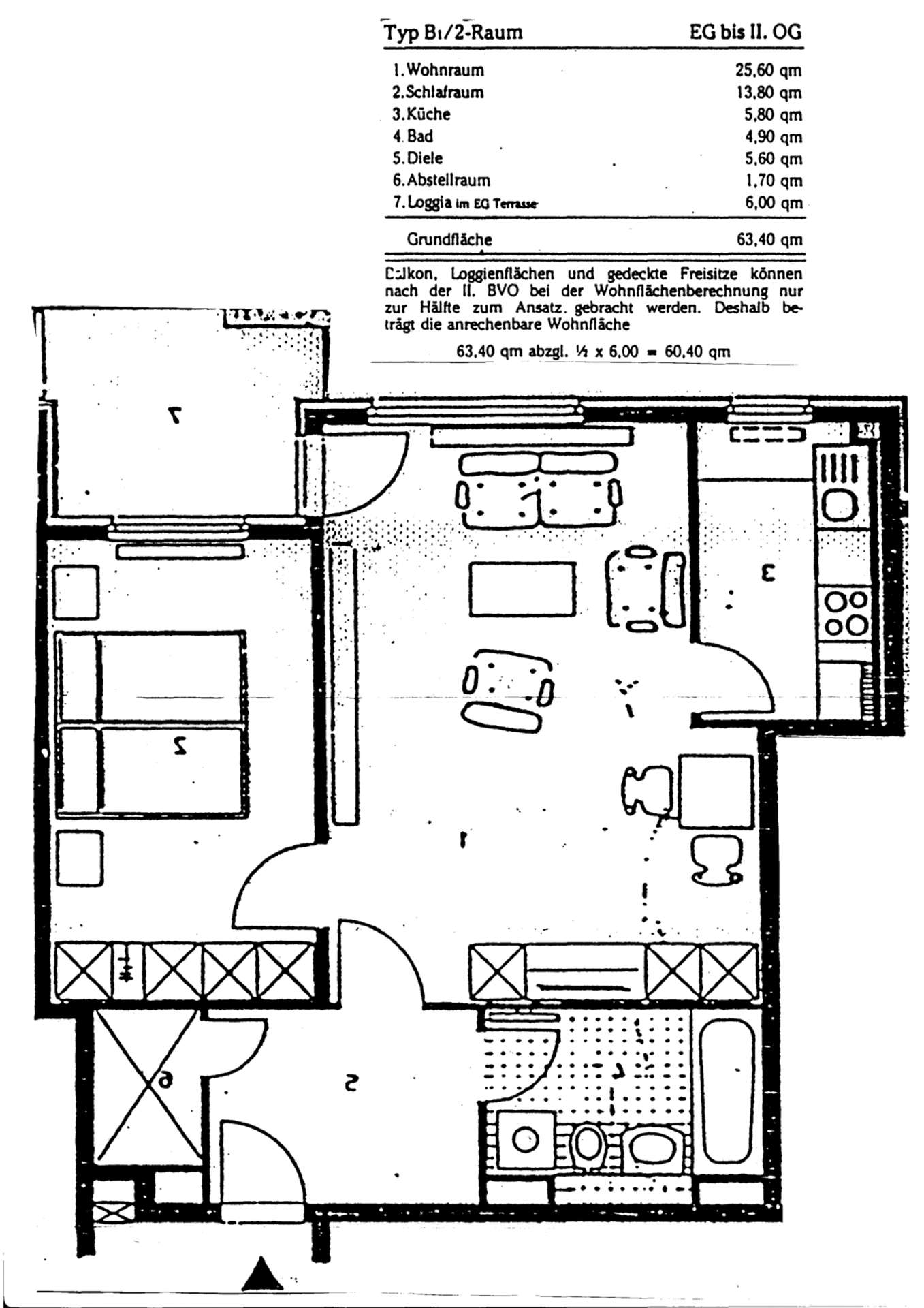 Grundriss ETW