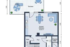 Fast wie ein Doppelhaus: Frisch modernisiertes 3-Zimmer-Hinterhaus am Feldrand mit eigener Terrasse, – Die vollständige Adresse der Immobilie erhältst du vom Anbieter., 21037 Kirchwerder, Hamburg – Vorschaubild 16