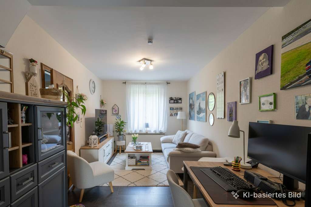 Immobilie in Rommerskirchen - Charmantes, zentral gelegenes Reihenhaus mit sonnigem, kleinen Garten ! - Bild 1