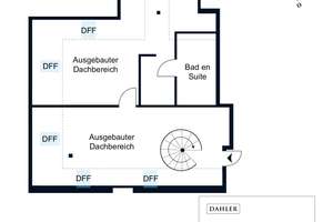Liebevolle Dachgeschoss-Maisonette im kernsanierten Altbau – Die vollständige Adresse der Immobilie erhältst du vom Anbieter., 14195 Dahlem, Berlin – Vorschaubild 16