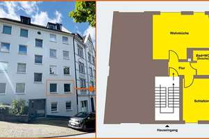 2-Zimmer-Wohnung mit neuer Einbauküche in Hagen-Eilpe