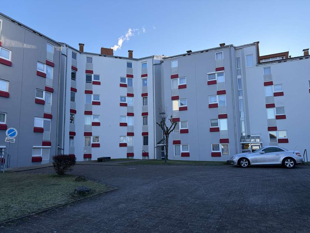 Immobilie in Homburg - Freundliche 1-Zimmer-EG-Wohnung mit Terrasse und EBK in Homburg Erbach - Bild 1