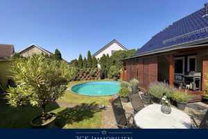 Das kleine Schloß mit 5 Zimmern, 2 Bäder, Swimmingpool, Teich, Carport, 620 m² gepflegter Garten! – Eichengrund 12, 15837 Teltow-Fläming (Kreis) – Vorschaubild 11