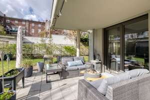 Ruhige moderne 4-Zimmer-Erdgeschosswohnung mit Terrasse, großem Garten, TG in Düsseldorf Derendorf – Die vollständige Adresse der Immobilie erhältst du vom Anbieter., 40476 Derendorf, Düsseldorf – Vorschaubild 4