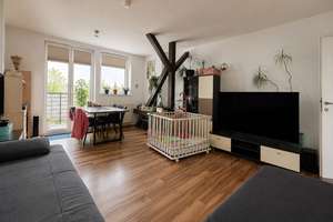 Großzügige 3-Zimmer-Dachgeschosswohnung mit überdachtem Balkon in Erfurt-Ilversgehofen