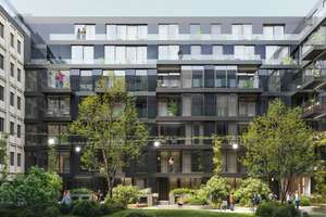 Sixty2 | Modernes Studio mit Balkon in Berlin-Mitte