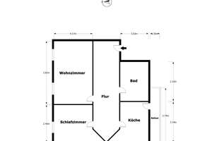 Idyllische  2 Zimmerwohnung mit Südbalkon in ruhiger Lage – Die vollständige Adresse der Immobilie erhältst du vom Anbieter., 4249 Großzschocher, Leipzig – Vorschaubild 14